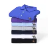 THERT Luxury Moving Men Men Polos Business T-Shirt Summer Business زوجين متعدد الألوان العلامة التجارية المهر التطريز غير الرسمي للقطن النقي القطن القصير الحجم الآسيوي