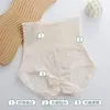 Women's Shapers Women High Waist Belly Lift Buttock Underwear Body Shaping Pants Thin Breathable Pure Cotton Anti-bacterial Bottom Lace