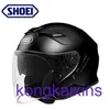 Alta qualidade japonês shoei j cruise 2 capacete da motocicleta dos homens verão metade 3 4 lente dupla