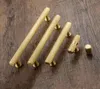 Gold Brass Knurled/Textured simple Kitchen cabinet Handle Drawer s Dresser Knobs Wardrobe Handles Furniture Door Hardware9561572