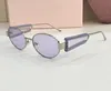 Runde Sonnenbrille Gold Metall/Braun Lenes Damen Sommer Sonnenbrillen Sonnenbrille Fashion Shades UV400 Brillen Unisex