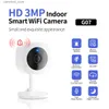 Câmera para monitor de bebê ESCAM G07 IP 3MP 1296P para VicoHome Aplicação Wireless WIFI AI Detecção de forma humana Segurança doméstica CCTV Interphone Q240308