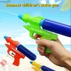 Sand Play Water Fun Beach Toy Water Gun Spela med vatten utomhus badrum som simmar och vattenpistol för barn