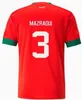 22 23 24 Jerseys de futebol marroquino Hakimi Maillot Marocain ZIYECH EN-NESYRI camisas de futebol homens crianças kit HARIT SAISS IDRISSI BOUFAL jersey maroc camisa da equipe nacional