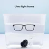 Gmei montatura per occhiali ottici puri per occhiali miopia da uomo leggera e confortevole montatura completa montature per occhiali di grandi dimensioni 8838 240227