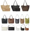 The Row Designer Umhängetasche Damen Half Moon Park Tote Luxurys Handtaschen Lunchbox Eimer Mann Leder Weekend Umhängetasche Shopper Pochette Clutch6456