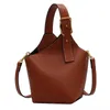 Lady Evening Bag New Type Portable Bucket Single Shoulder Messenger Advanced Sense Small Group Handbag