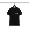 Designer män skjorta amerikansk hiphop avatar tryck kort ärm tröja multi logotyp av hög av hög kvalitet mode t shirt mode bomullsskjortor lösa avslappnade korta ärmar