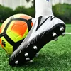 Chaussures de Football américain pour hommes, chaussettes de Sport en maille élastique, bottes originales, crampons de terrain professionnels