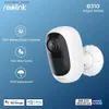 Caméra de surveillance pour bébé Reolink Argus 2E Batterie WiFi IP Eco 3MP AI Détection humaine/véhicule Audio bidirectionnel Caméras de sécurité à énergie solaire Q240308