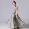 Dideyttawl Chiffon Pleated Flower Girl Dresses Sashes Kids Weddings Birthday Party Pageant Gowns Junior Bridesmaid Dress 240223