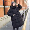 Women's Trench Coats Long Down Coat Thick Warm 90 White Duck Jacket Winter Fashion Female Overcoat For Woman Parka