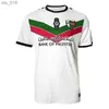 Fußballtrikots 20 21 22 Palestino Herren Palästina Nationalmannschaft JIMENEZ BENITEZ CORTES Home Rot Weiß Auswärts Schwarz Fußballtrikot KurzarmH240308