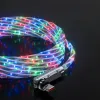 120 W Luminous Szybkie ładowanie USB C Kabel 540 Rotacja typu C do C Szybkie ładowanie Super ładowarki dla Xiaomi Samsung LG Google