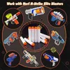 ألعاب Gun Toys White Round Calls 7.2cm لـ Nerf n-Strike Elite Foam Eva Arrows مع إكسسوارات لعبة قابلة لإعادة الملء للأطفال 240307