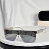 Occhiali da sole rettangolari flat top Lenti nere / grigio scuro Occhiali da uomo Lunettes de Soleil Occhiali vintage Occhiali da sole UV400 Eyewear