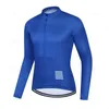 Hommes maillots de cyclisme blanc manches longues automne vêtements vtt Pro équipe vélo chemises vêtements de vélo Mallot Ciclismo Hombre 240307