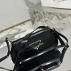 10A pradhandbag triangolo designer hobo borsa tote ascellare borsa di lusso in pelle di vitello borsa ascellare pochette borse a tracolla in pelle nera borse da sera hobo da donna