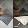 Autocollants de fenêtre Vinyles de transfert de chaleur réfléchissants HTV pour T-shirt Fer sur rouleau Film de coupe et de décoration facile en gros Drop Livraison Accueil GA Dh9LA