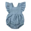 Bebê macacão bodysuit e macacão verão nascido nascimento infantil macacão para crianças menina traje meninos coisas 0 a 24 meses outerwear 240308