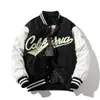 Winter Varsity Jacket Mannen Vrouwen Borduren Brief Hip Hop Baseball Jas Vintage Mode Streetwear Jas Met Capuchon Retro Kleding 240305