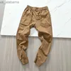 Men's Pants mens designer straight trousers and fashion luxury pants high prad comfortable cotton multi-pocket cargo pants Z30c# 240308