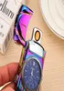 NewIntelligent ElectricLighter windproof USB type Cigarette lighter sensor rechargeable metal watch sports car novetly9438345