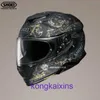 Top professionele motorhelm Honghui Japan SHOEI GT AIR2 Motorhelm met dubbele lens Vier seizoenen Rest Full