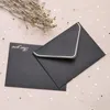 ギフトラップ50pcs/lot Gilding Envelope Envelope Envelopes for Wedding Invitations Paper Small Business Suppliesステーショナリーポストカードエキス