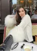 Kadın Sweaters Kadınlar Gevşek Burtleneck Peluş Tassel Sweater Kadın Zarif Uzun Kollu Yün Külot Top 2024 Kış Lady Street Örme