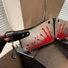 Small Purses And Handbags For Women Unique Fun Design Leather Crossbody Shoulder Bag Knife Shaped Top Handle Bags Purse 240301