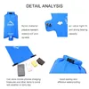 Widesea Camping Inflatable Mattress In Tent Folding Camp Bed Sleeping Pad Picnic Blanket Travel Air Mat Camping Equipment 240306