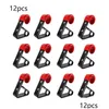 Outras peças de automóvel Novo 12pcs Car Hub Hook Bell Rack Repair Shop Rim Liga de alumínio Anel de aço na parede Display Drop Delivery Automobi Dhyic