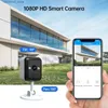 Babyphone-Kamera JOOAN 1080P PTZ Wasserdichte und sichere CCTV-Überwachung Mini WiFi IP Automatische Verfolgung Smart Home Q240308