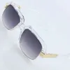 Mode män kvinnor märke design metalllins uv400 metall solglasögon mod607 kvinnliga män solglasögon endast solglasögon2660
