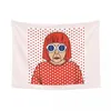 Tapisseries personnalisées Hippie Yayoi Kusama, autoportrait, décoration murale suspendue pour la maison, décoration de chambre à coucher