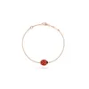 Designer lieveheersbeestje armband rosévergulde ketting dames en meisjes Valentijnsdag Moederdag verlovingssieraden vervagen F2477