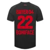 23 24 Camiseta Bayer LeverkuSen Camisas de futebol WIRTZ BONIFACE HINCAPIE HOFMANN TAPSOBA SCHICK PALACIOS FRIMPONG GRIMALDO 2023 2024 Home Away 3rd Mens Football Shirts