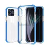 For Iphone 14 13 pro max Case Crystal Clear Cases Slim TPU Hard Cover Reinforced Corner Bumper Compatible Fit iphone 12 11 xr 240304