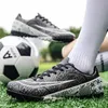 Football Boots Mens Soccer for Boys Teenagers Kids Running Training Shoes Outdoor NonSlip Sneakers Sport Size 3245 TFFG 240306