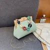 Codzienne torebki żeńskie łańcuchowe torby na ramię designerka torebki modne luksusowe drewniane rączka klips kobiet torebki crossbody torebki satc291w