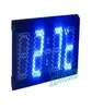 Display LED de cor azul de 5 polegadas multifuncional tempo e temperatura led clock4461923