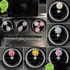 Interior Decorations New 6Pcs Flower Car Vent Clip Small Daisy Air Conditioning Outlet Per Decoration Freshener Accessories For Drop D Dhzur