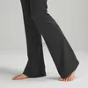 Aktywne spodnie joga rozkloszowana rowka wysoka talia Slim Fit Belly-Bottom Spodni pokazuje nogi długa kurtka bluza z kapturem z bluzy z zbiornikiem z polarem 240308