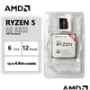 Moniteurs Amd Ryzen 5 5600 R5 3,5 Ghz Processeur CPU 6 cœurs 12 threads 7 Nm L3Is32M 100-000000927 Socket Am4 scellé et livré avec le ventilateur Dh05D