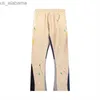 Herenbroeken Heren Jeans Heren dept Broek GallerRRR Joggingbroek Gespikkeld katoen Damespaar Rechte broek US 240308