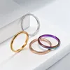 Cluster Ringen 2mm Draaibare Paar Ring Hoge Kwaliteit Spinner Ketting Draaibaar Voor Vrouwen Man Punk Sieraden Party Decoratie Geschenken Groothandel