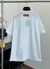 T-shirt Plus da uomo Polo T-shirt rotonde Collo ricamato e stampato Abbigliamento estivo stile polare con puro cotone da strada 33tt