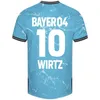 23 24 t shirt Bayer LevErkuSen Soccer Jerseys WIRTZ BONIFACE HINCAPIE HOFMANN TAPSOBA SCHICK PALACIOS FRIMPONG GRIMALDO 2023 2024 Home Away 3rd Mens Football Shirts