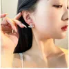 Viviennes westwood boucles d'oreilles hautes boucles d'oreilles femme saturne argent aiguille 2024 Design élégant boucles d'oreilles élégantes